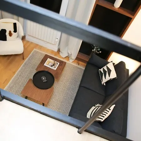 Cosy Studio Moderne Mezzanine - 4p